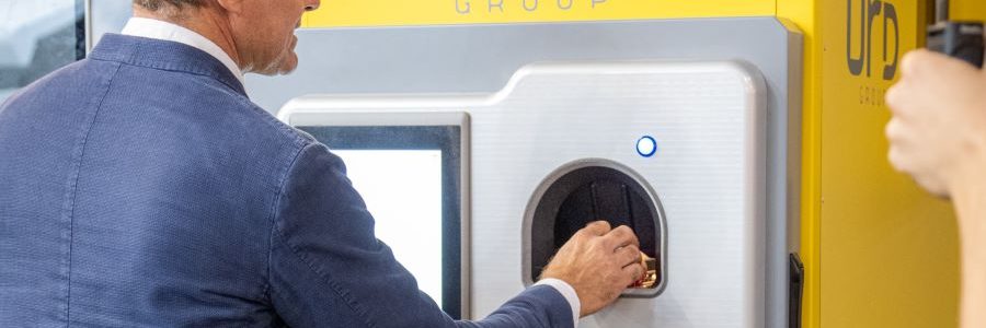 URD presenta una tecnología para recompensar el reciclaje doméstico