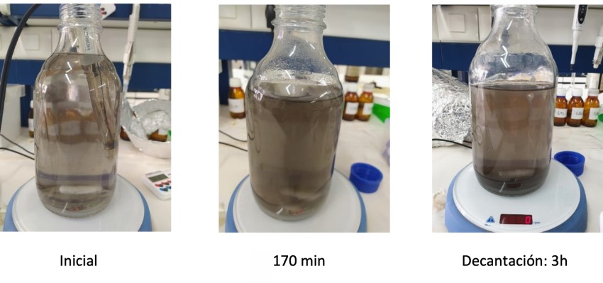 Nanopartículas para descontaminar aguas residuales