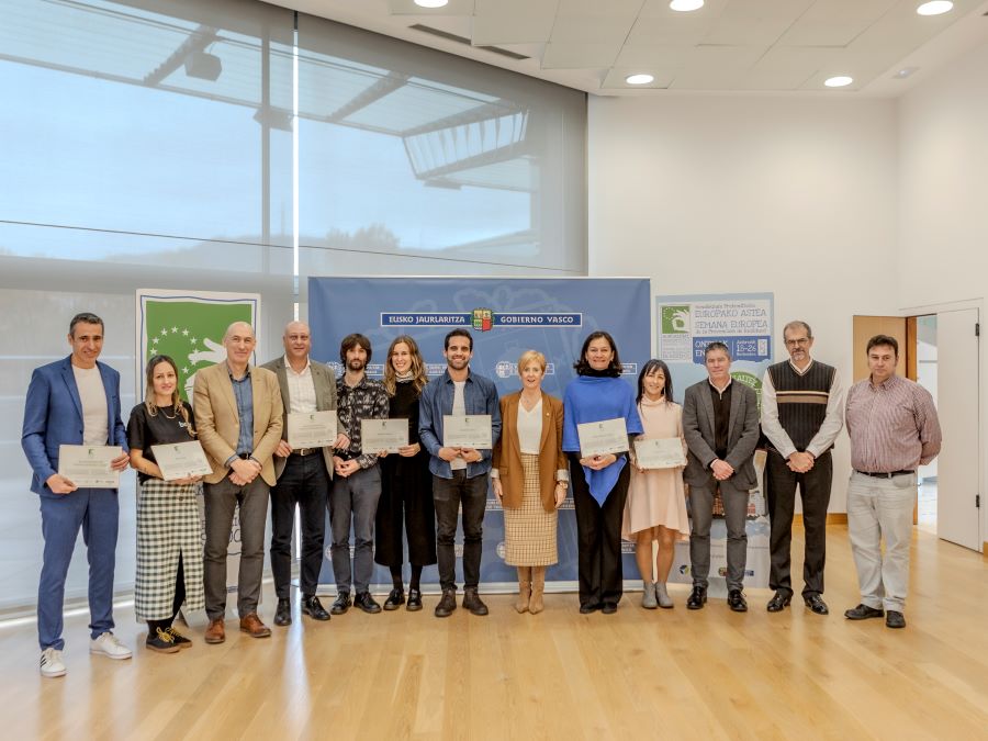 Candidatos vascos a los premios europeos de prevención de residuos