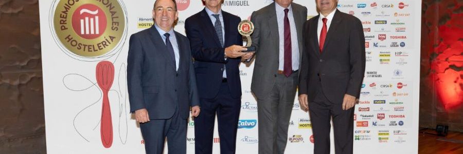 Ecovidrio recibe el ‘Premio a la entidad’ de Hostelería de España por su plan estratégico EcoVares y su compromiso con el sector