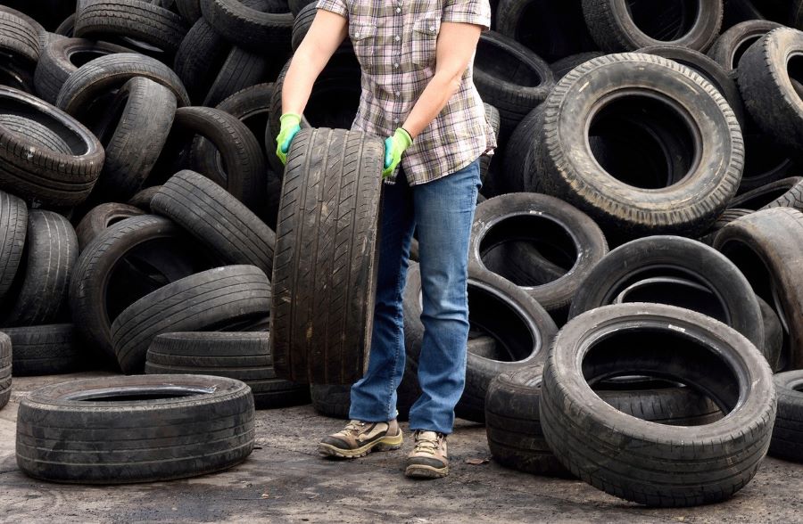 TNU gestionó casi 95.000 toneladas de neumáticos usados en 2022