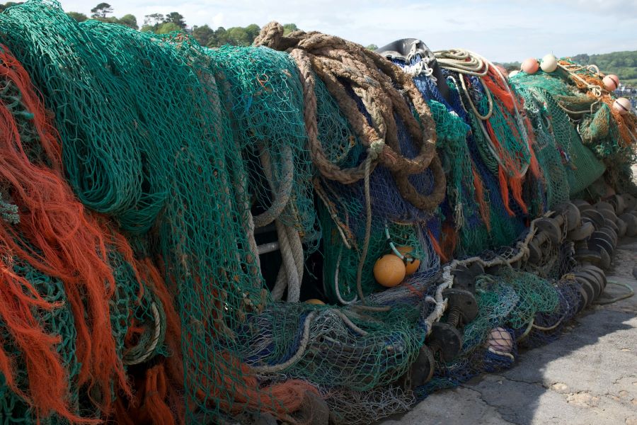 El impacto ambiental de las redes de pesca 