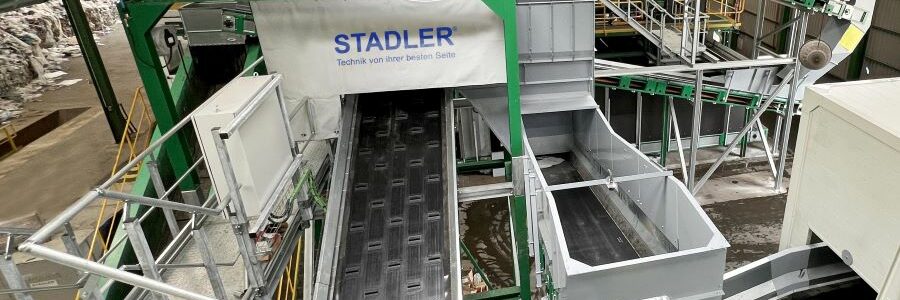 STADLER diseña e instala una planta de clasificación de envases en Portugal