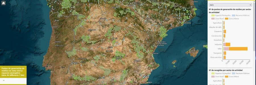 SIGAUS y Esri aplican tecnología geoespacial para la gestión de aceite industrial usado