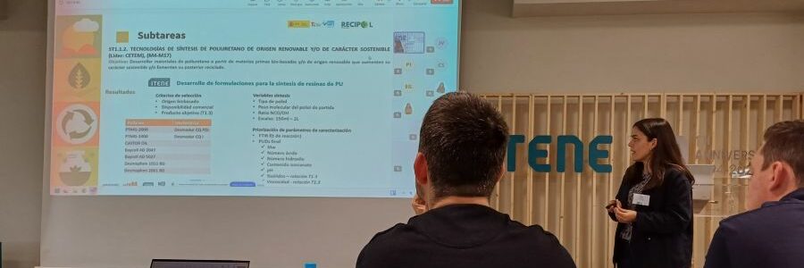 La Red Cervera RECIPOL avanza en el reciclaje de poliuretano