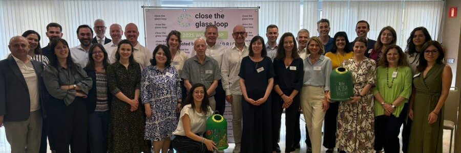 Ecovidrio acoge el encuentro Close the Glass Loop con representantes de toda la cadena de valor del reciclaje de vidrio en Europa