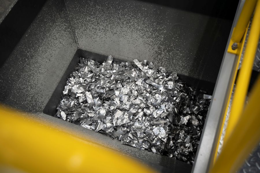 Aluminio reciclado