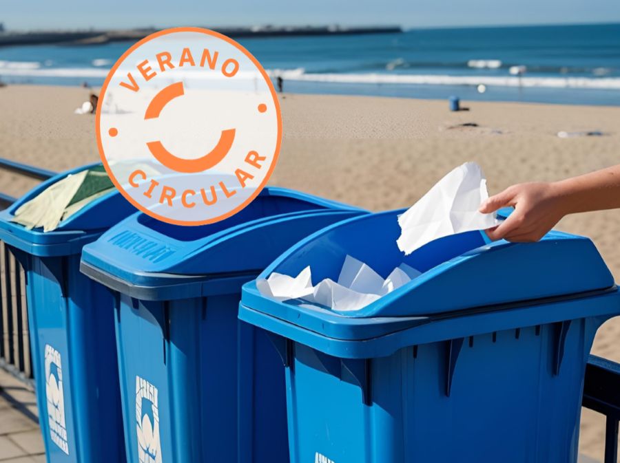 Campaña de Repacar para reciclar en verano