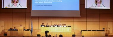 Comienza en Ginebra la última ronda de negociaciones para alcanzar un acuerdo global sobre la contaminación por plásticos