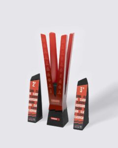 los trofeos reciclados de La Vuleta