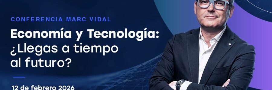 Marc Vidal impartirá una conferencia sobre economía y tecnología en EXPOSOLIDOS, POLUSOLIDOS y EXPOFLUIDOS 2026