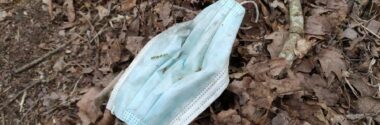 El contaminante legado ambiental de las mascarillas desechadas del Covid