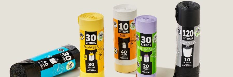 Lidl convierte sus residuos plásticos en bolsas de basura