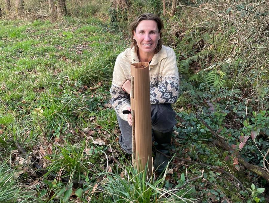 Compostree permite reforestar sin usar plásticos