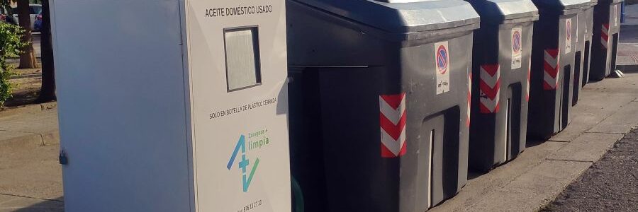 Zaragoza instala nuevos contenedores de textiles y de aceite usado