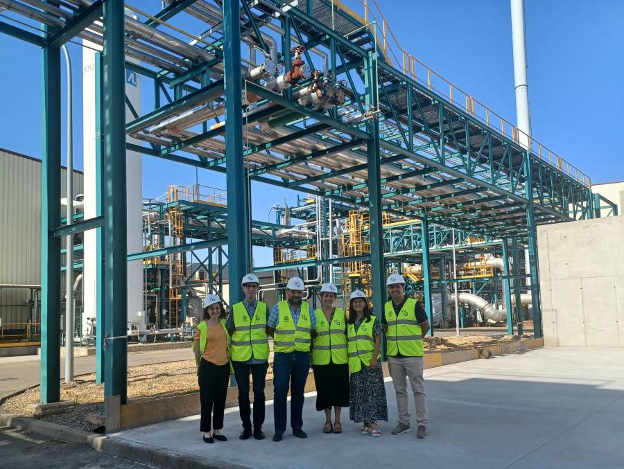 Una planta para producir metanol a partir de hidrógeno verde y CO2 capturado