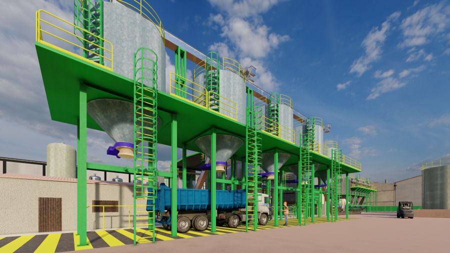 Avanza la planta de valorización de residuos de Puertollano
