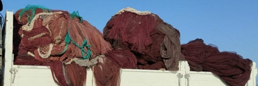 El proyecto Redes de España ha recuperado más de cien toneladas de redes y aparejos de pesca