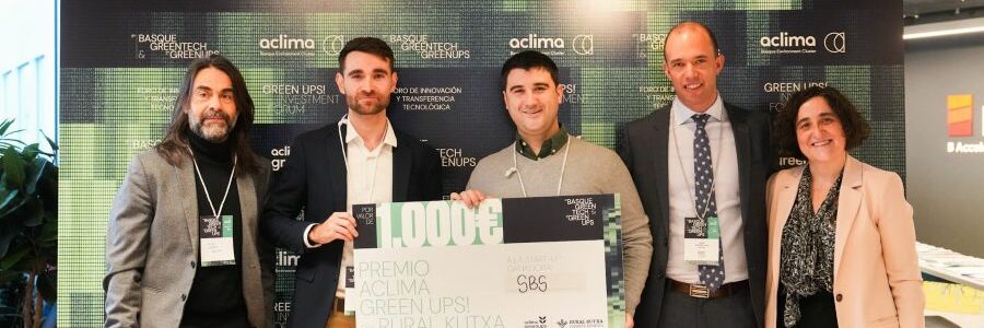 SBS gana el Premio Aclima Green Ups! by Rural Kutxa en el V Basque Greentech & II Green Ups!