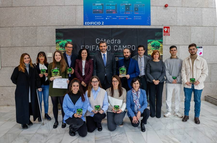 Entregados los premios de la Cátedra Epifanio Campo a proyectos de valorización de residuos