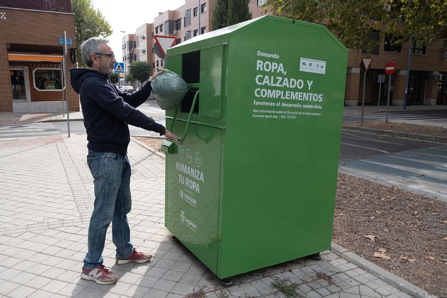 Un sistema de depósito y devolución para los textiles usados