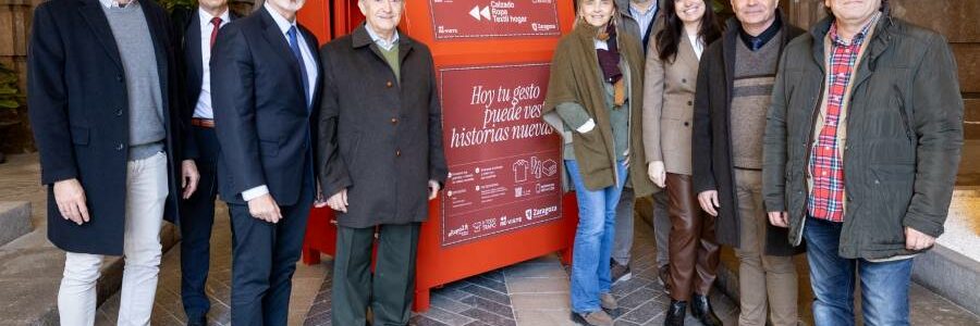 Zaragoza pone en marcha un proyecto piloto para mejorar la gestión de residuos textiles