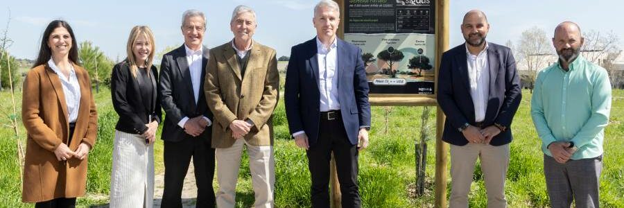 Villanueva del Pardillo estrena un nuevo ‘Bosque SIGAUS’ con mil árboles