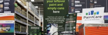 La industria británica de la pintura lanza un proyecto piloto para recoger y reciclar restos de pintura