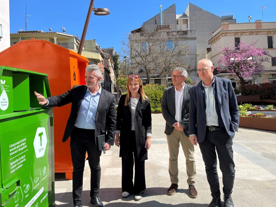 Proyecto piloto de recogida de residuos textiles en Rubí