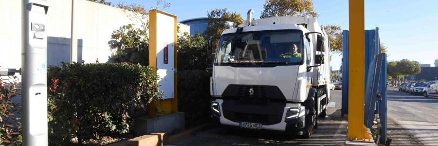 La planta de residuos de Mataró instala un sistema automatizado de control de acceso