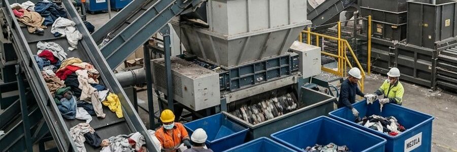 Iniciativa europea para impulsar el reciclaje a gran escala de textil a textil