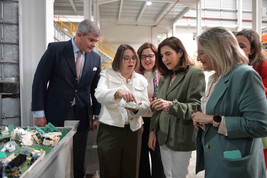 Nueva planta de reciclaje de residuos electrónicos en Sevilla