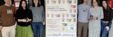 La Universidad de Burgos acoge un piloto de reutilización de envases para reducir residuos del take-away