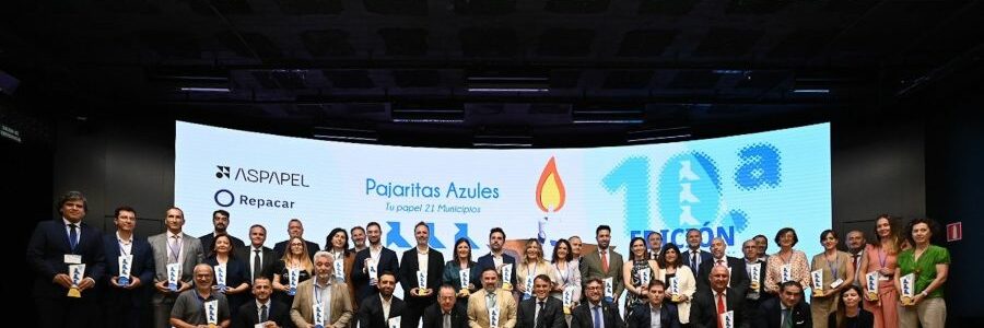 El 10º aniversario de Pajaritas Azules reconoce a 46 entidades locales por su compromiso con el reciclaje de papel y cartón