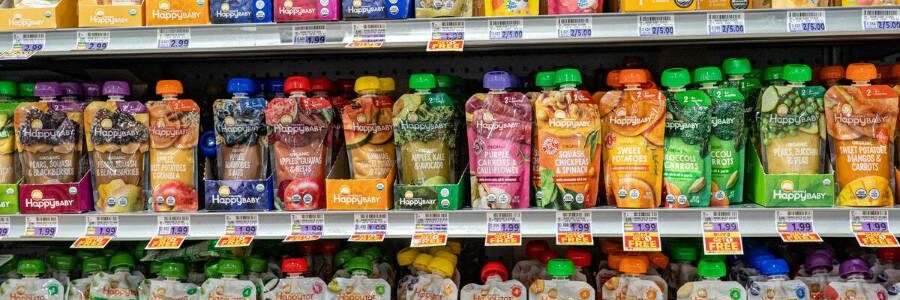 Un estudio alerta de la presencia de microplásticos en alimentos infantiles envasados en bolsas flexibles