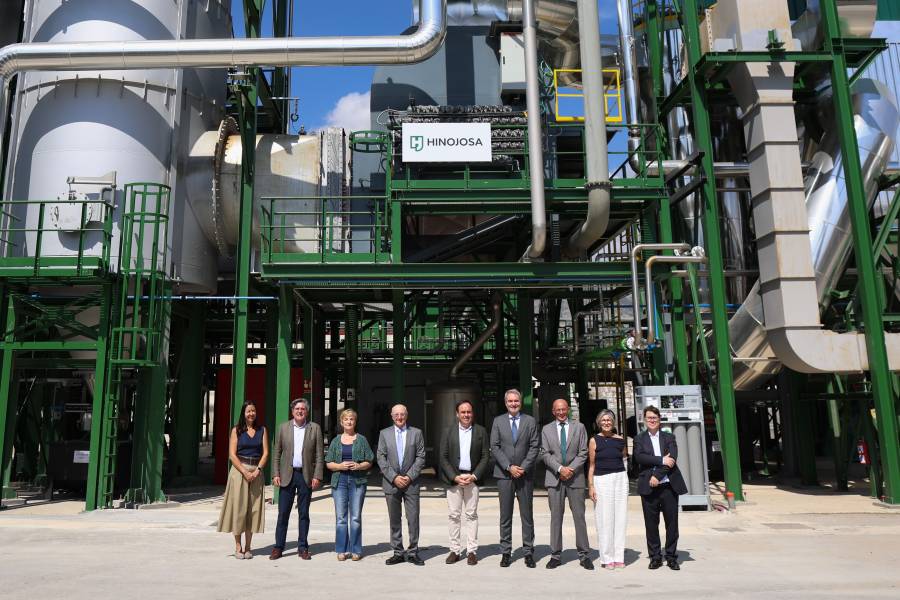 Ampliación de la planta papelera de Hinojosa en Alqueria