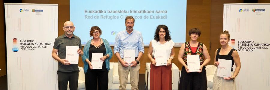 Euskadi se prepara frente al calor con cerca de medio millar de refugios climáticos en todo el territorio