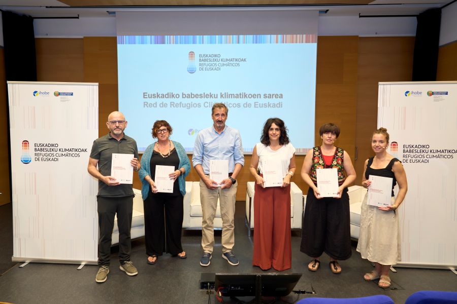 Refugios climáticos en Euskadi