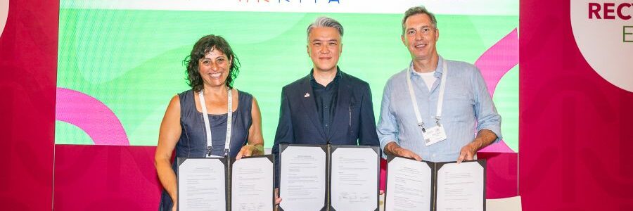 Alianza con sello español para acelerar el reciclaje industrial de residuos textiles mixtos