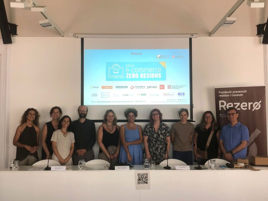 Pacto en Cataluña para reducir los residuos del comercio electrónico