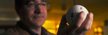 Un sensor del tamaño de una pelota de béisbol permite detectar a distancia amenazas químicas en el aire