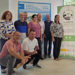 Una delegación de la Universidad Agraria de la Habana visita la planta de compostaje de Sogama en Vilanova de Arousa