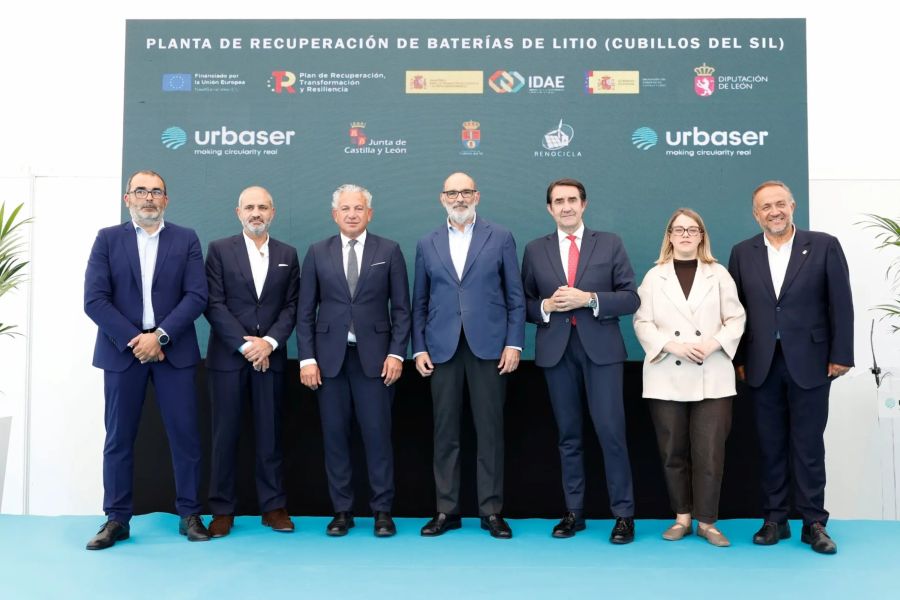 Urbaser construirá una planta de reciclaje de baterías en El Bierzo