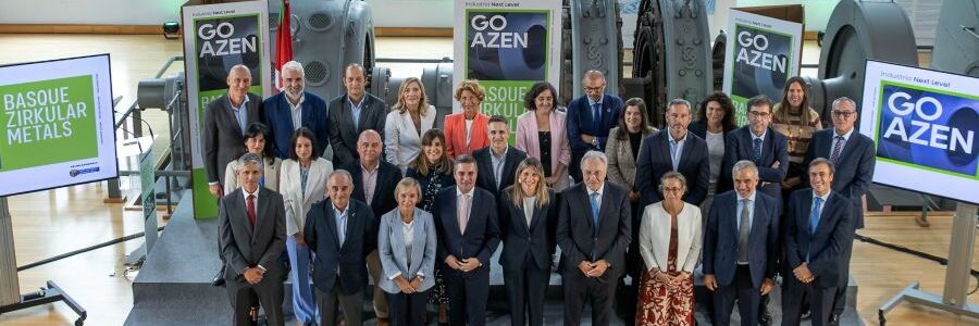 Euskadi movilizará cerca de 25 millones de euros para impulsar la circularidad del acero y los metales