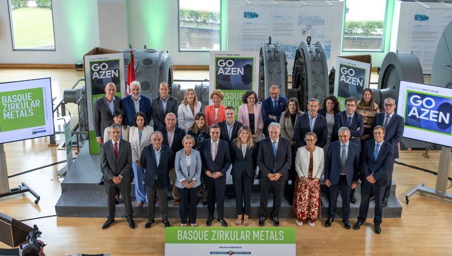 Euskadi busca impulsar la circularidad del acero y los metales