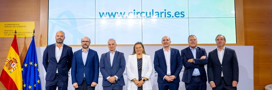 Las grandes empresas de gestión de residuos urbanos crean la asociación Circularis para impulsar el reciclaje y reducir el vertido en España