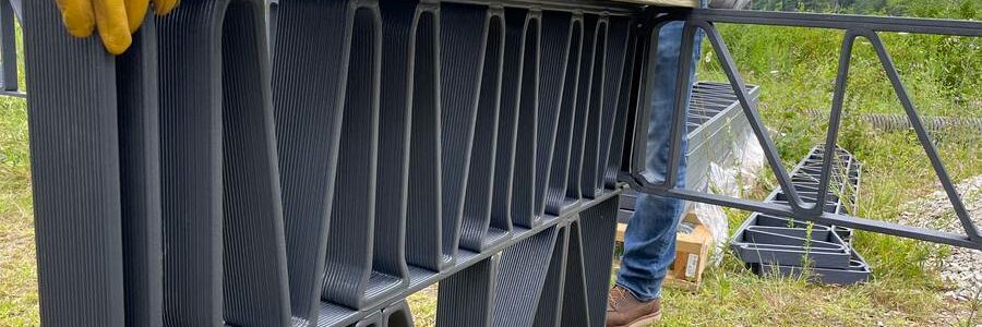 Un proyecto del MIT transforma residuos plásticos en materiales de construcción mediante impresión 3D