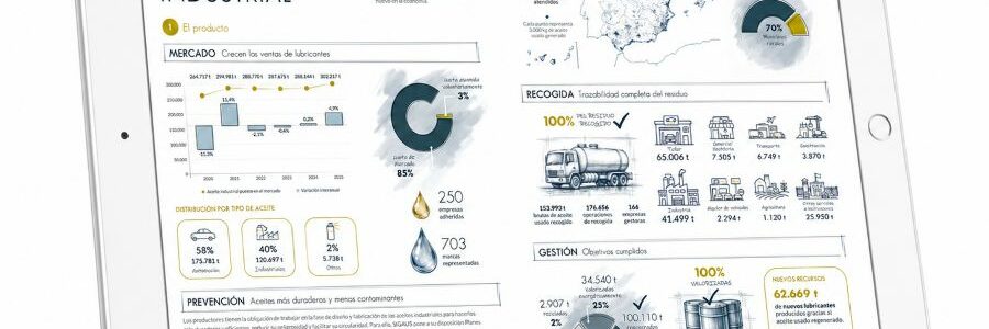 La Memoria 2025 de SIGAUS refleja un recorrido interactivo por la gestión de uno de los residuos más controlados en España