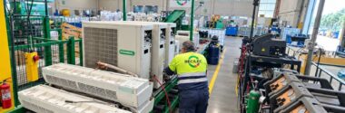Recilec amplía su certificación al tratamiento de equipos de refrigeración y climatización