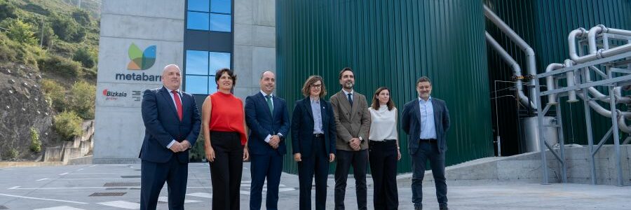 Inaugurada en Bizkaia una nueva planta que transformará residuos orgánicos en biometano y compost